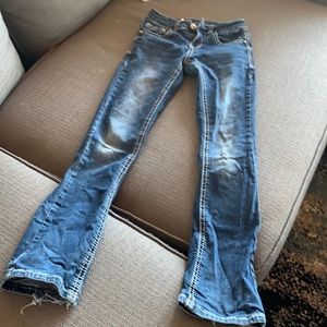 Girls bootcut jeans